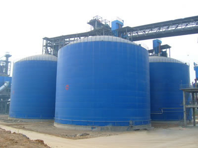 新兴水泥钢板库改造